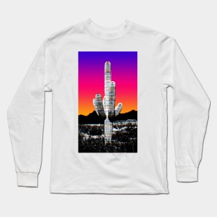 Retro Cactus Long Sleeve T-Shirt